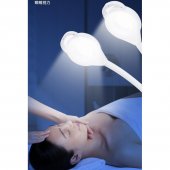 Lampa LED Salon - Dubla, 2 Dioptrii de Marire x8, Reglaje individuale pe Intensitate