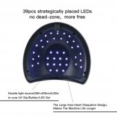 Lampa unghii UV LED 96w SUN H3 plus premium 39 LED-uri double light