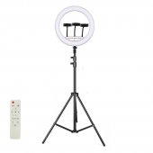 RING LIGHT LED 56cm, 55w, trepied 2m, telecomanda